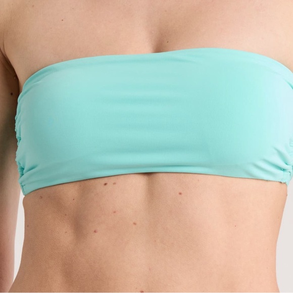 Dippin' Daisy's Other - Dippin Daisy’s Black Rush Strapless Bikini Top Size Medium NWT